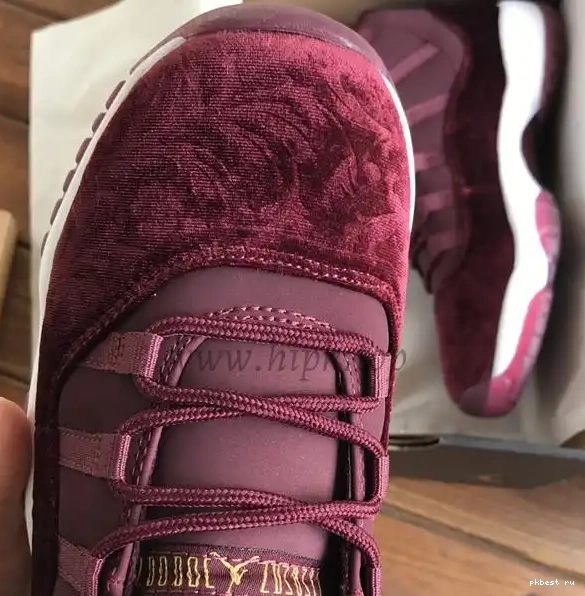GS AUTHENTIC 11 JORDAN AIR VELVET “HEIRESS” 0528